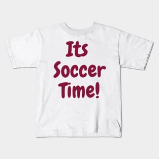 fifa World Cup 2022 Qatar | its soccer time Kids T-Shirt